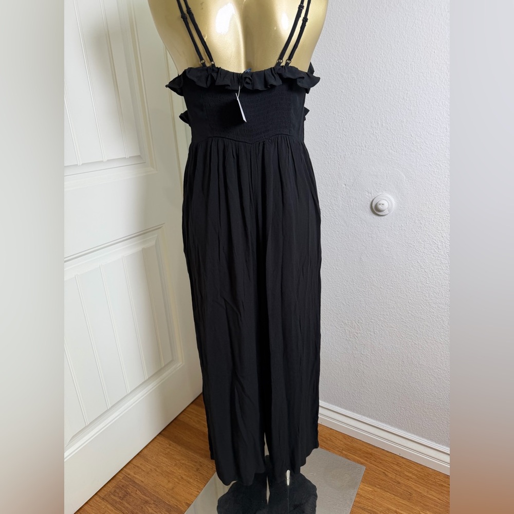 American Eagle Outfitters Black Sleeveless Jumpsuit S - Picture 9 of 9